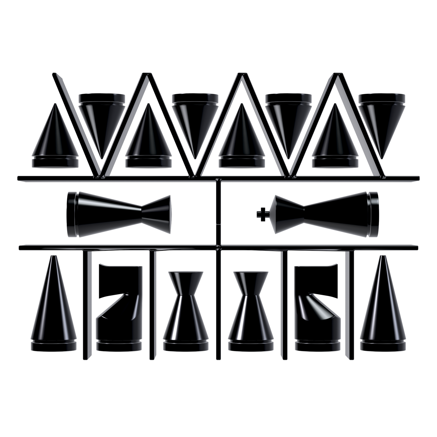 The Rook Chess & Checkers Table