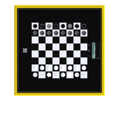 The Rook Chess & Checkers Table